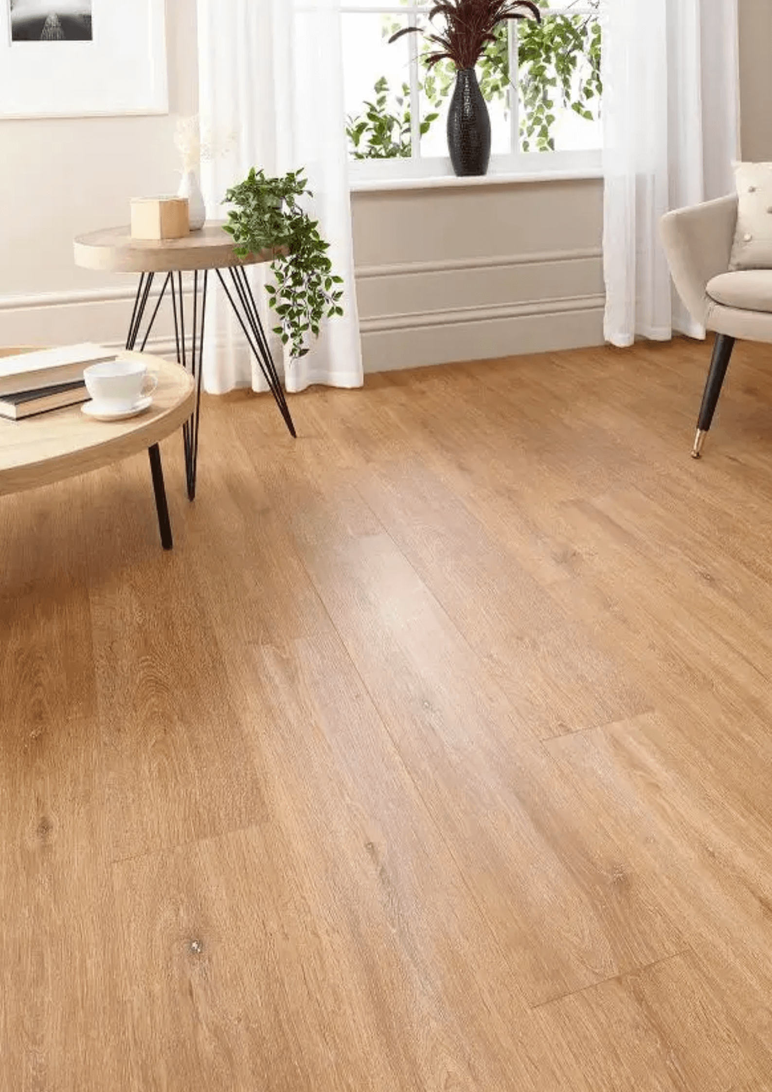SPC Floor Tile 02 Warm Oak