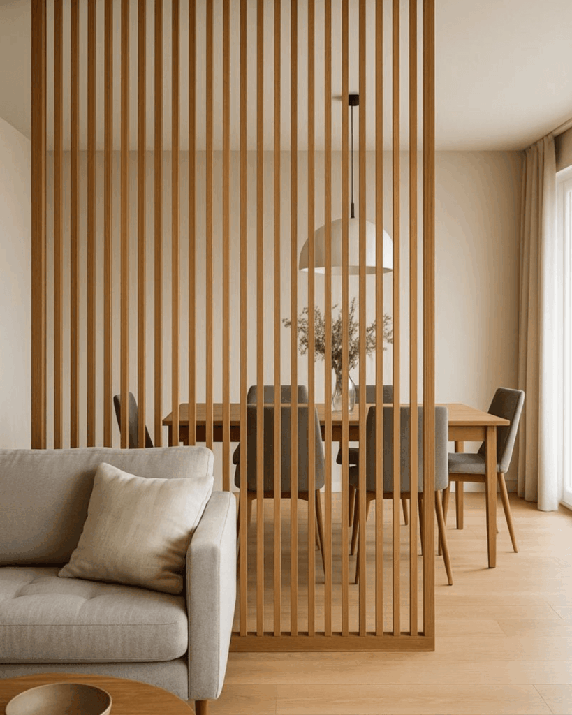 PVC Baffle Bars 50x50